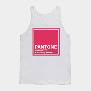 pantone 18-2043 TCX Raspberry Sorbet Tank Top